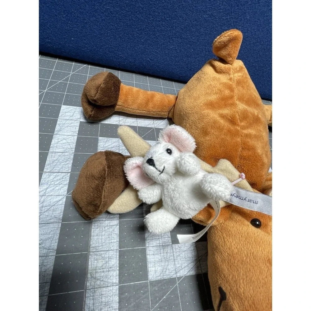 Mary Meyers Floppy Moose Mouse Plush Mudgy & Millie Set Stuffed Animal Elk Deer